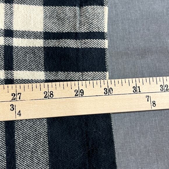 Lauren Ralph Lauren Shirt Jacket Mens Large Gray Plaid Zip‎ Up Shacket Outdoors - Picture 8 of 9